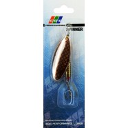 Блешня на хижу рибу, обертова, EOS S0010A, вага 14г, колір GS301001